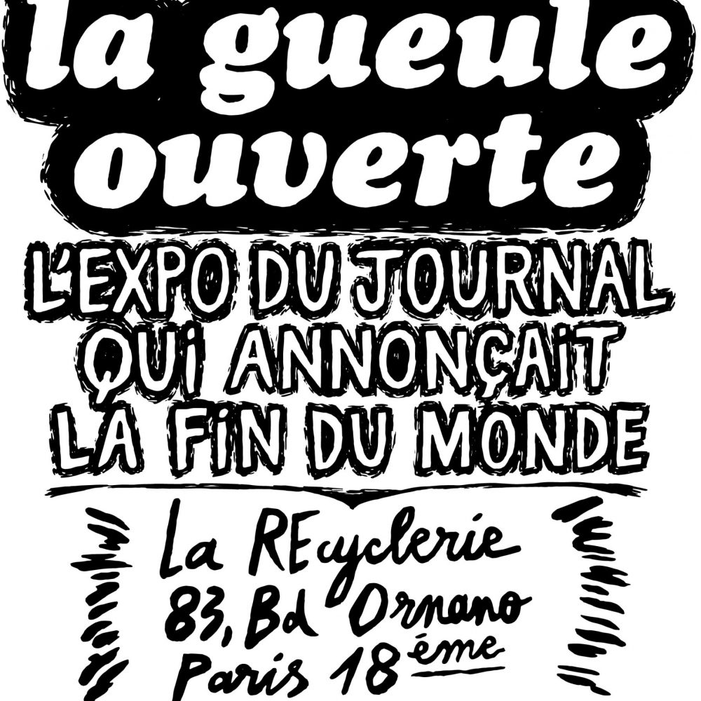 Affiche La Gueule Ouverte l'expo